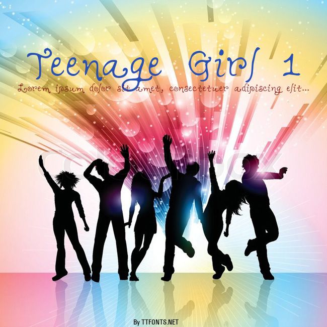 Teenage Girl 1 example